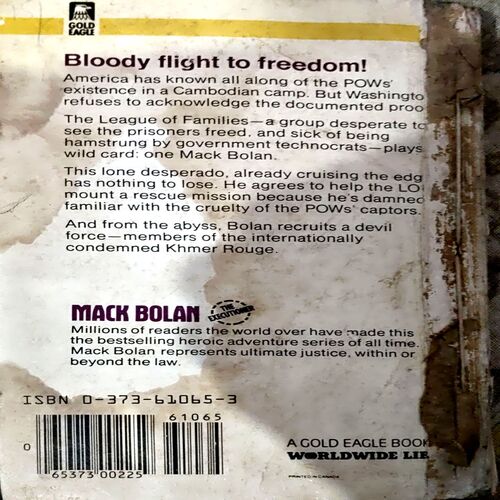 Document 85_141 Cambodia Clash (Mack Bolan) (pages 186) (Coverless)