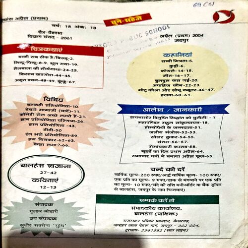 Document 88_23 Bal Hans (April 1st 2004)