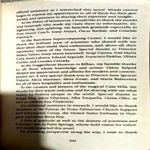 Origin (Dan Brown) (pages 544)
