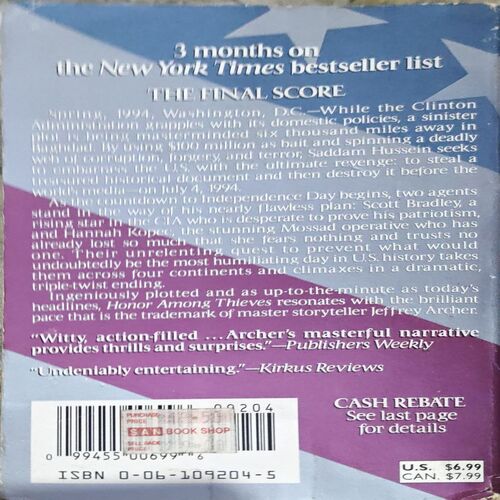 Document 89_20 Honor Among Thieves (pages 464) (By Jeffrey Archer)