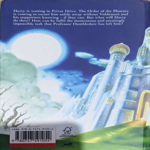 Harry Potter and the Deathly Hallow (pages 608)