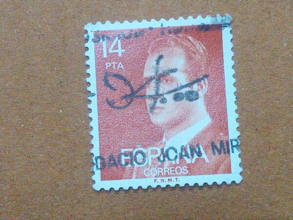 MNH - ESPANA CORREOS 14PTA POSTAGE STAMPDocument_1 MNH - ESPANA CORREOS 14PTA POSTAGE STAMP