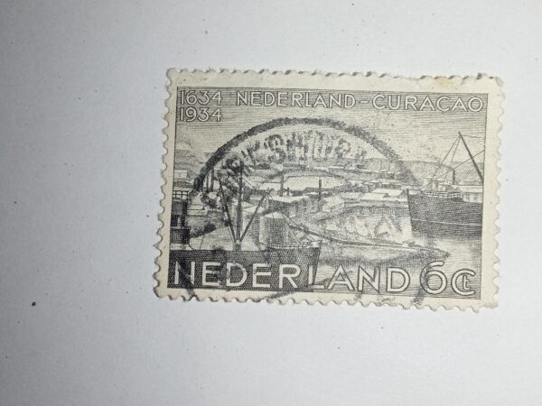 USED - NEDERILAND POSTAGE STAMP 6C USED - NEDERILAND POSTAGE STAMP 6C
