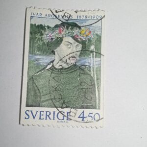 USED - SVERIGE 450 POSTAGE STAMP USED - SVERIGE 450 POSTAGE STAMP