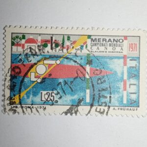 USED - MERANO ITALIA L25 POSTAGE STAMP USED - MERANO ITALIA L25 POSTAGE STAMP