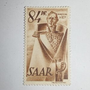 MNH - SAAR 84PF. POSTAGE STAMP
