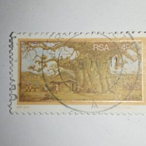 USED - RSA 4C POSTAGE STAMP USED - RSA 4C POSTAGE STAMP