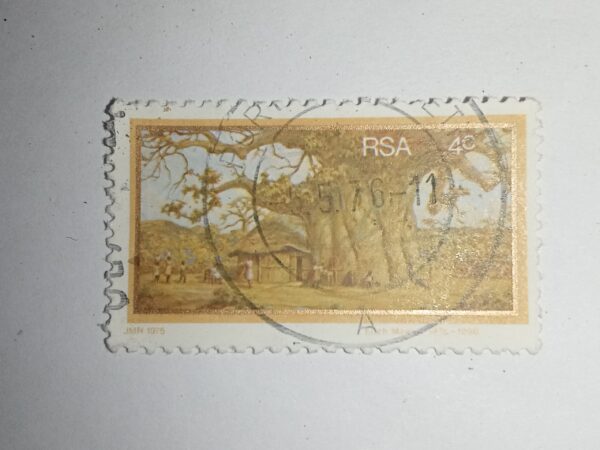 USED - RSA 4C POSTAGE STAMP USED - RSA 4C POSTAGE STAMP
