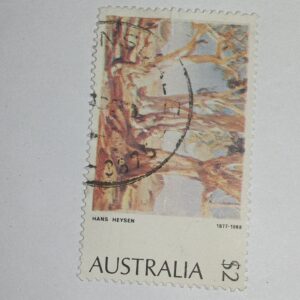 USED - AUSTRALIA 2$ POSTAGE STAMP