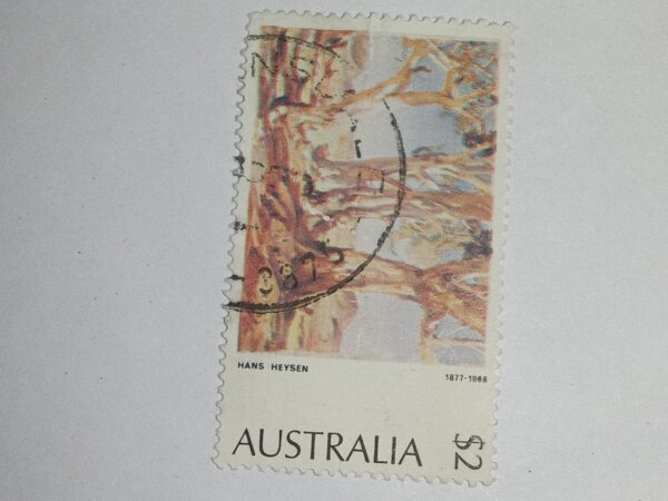 USED - AUSTRALIA 2$ POSTAGE STAMP USED - AUSTRALIA 2$ POSTAGE STAMP