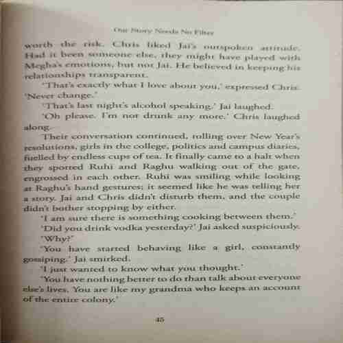 Our Story Needs No Filter (by= Sudeep Nagarkar ) (total page no= 230)