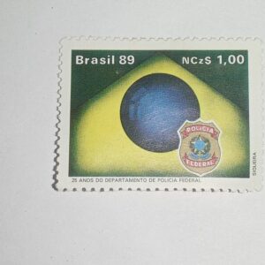 MNH - BRASIL 89 NCZS 1,00 POSTAGE STAMP
