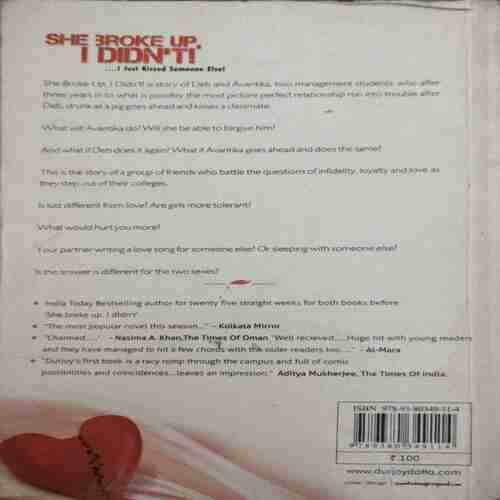 She Broke Up, I Didn’t (by=Durjoy Datta ) (total page no=215 )