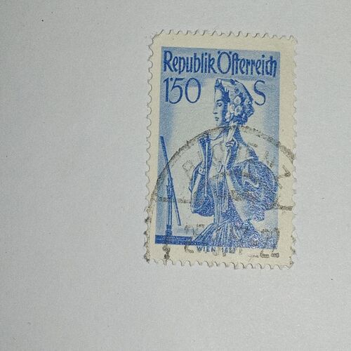 USED - REPUBLIK 'O' FTERREICH 1.50S POSTAGE STAMP USED - REPUBLIK 'O' FTERREICH 1.50S POSTAGE STAMP