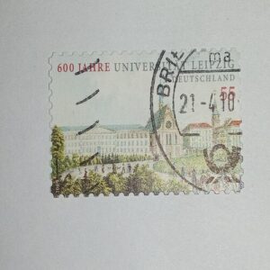 USED - DEUTSCHLAND 600 POSTAGE STAMP USED - DEUTSCHLAND 600 POSTAGE STAMP