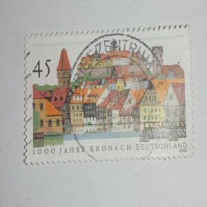 USED - DEUTSCHLAND 45 POSTAGE STAMP USED - DEUTSCHLAND 45 POSTAGE STAMP