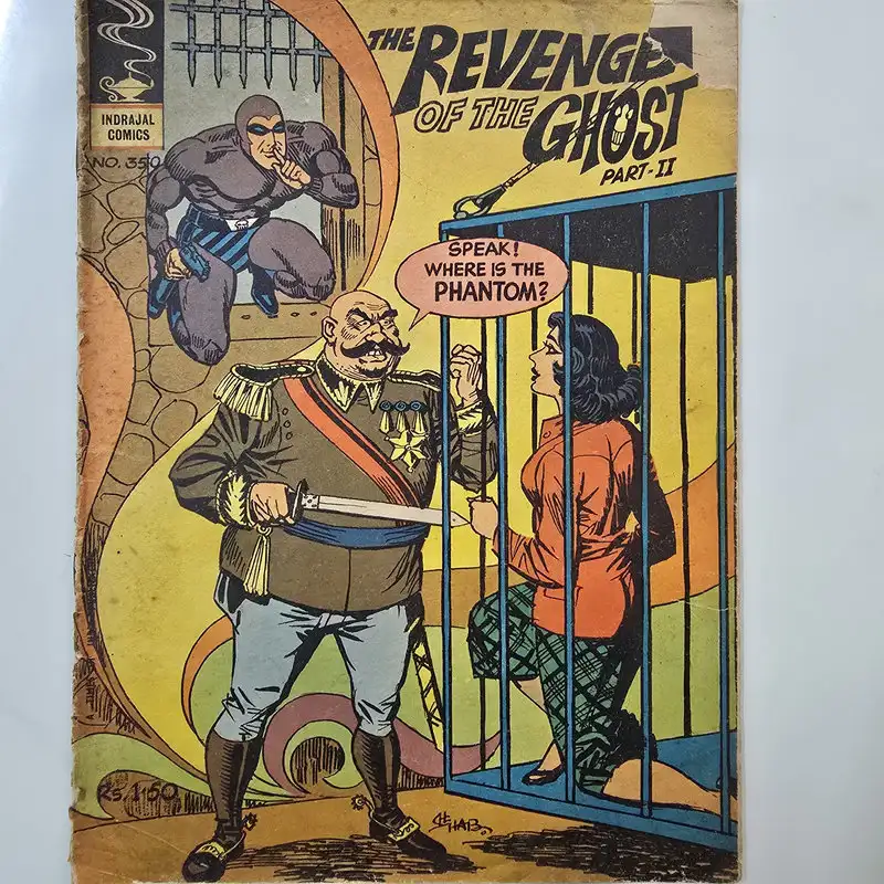 Indrajal Comics Issue 350 - The Revenge of the Ghost Part II