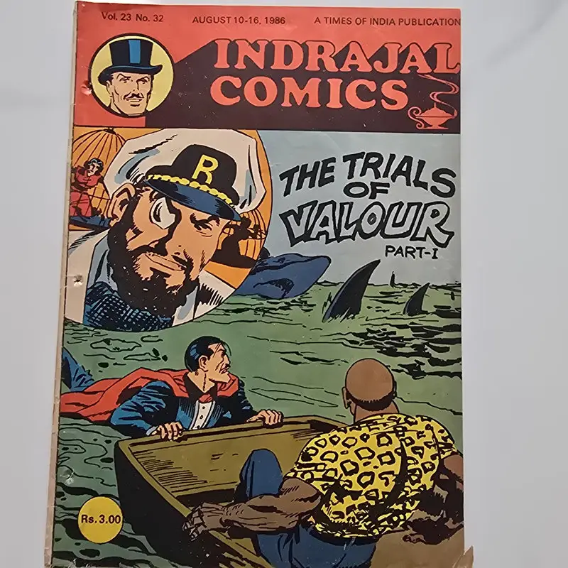 Indrajal-Comics-Vol-23-Issue-32-The-Trials-of-Valour-Part-I.webp Indrajal Comics Vol 23 Issue 32 - The Trials of Valour Part I