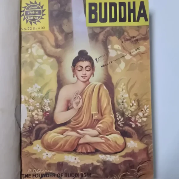 Buddhist Stories - Bind of 9 Gautam Buddha Comics in Mint Condition