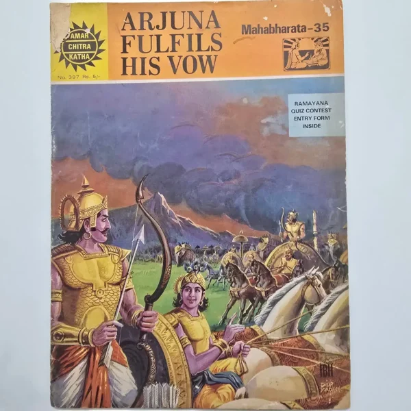 Arjuna Fulfils His Vow