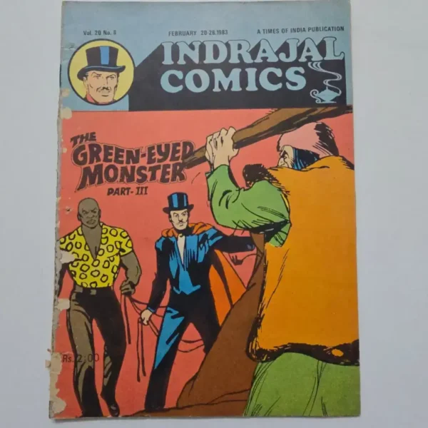 Indrajal Comics Vol 20 Issue 8 - The Green Eyed Monster Part III